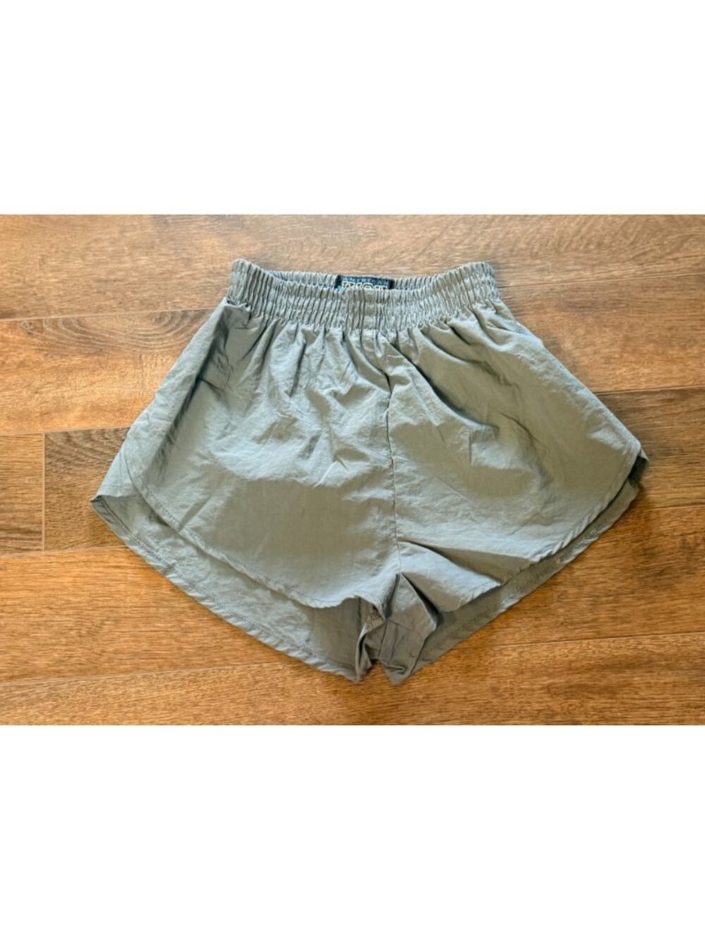 VINTAGE American High international USA Gray Dolphin Shorts M w/tags - Picture 2 of 5